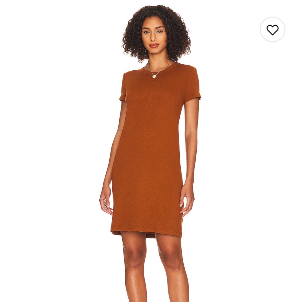 Michael Stars Burnt Orange Tshirt Dress
